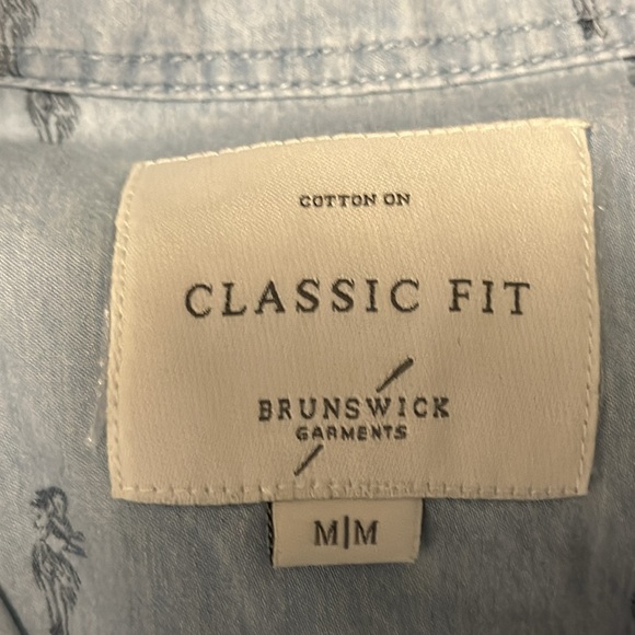 Cotton On Hawaiian Print Button Down Shirt - Picture 4 of 6